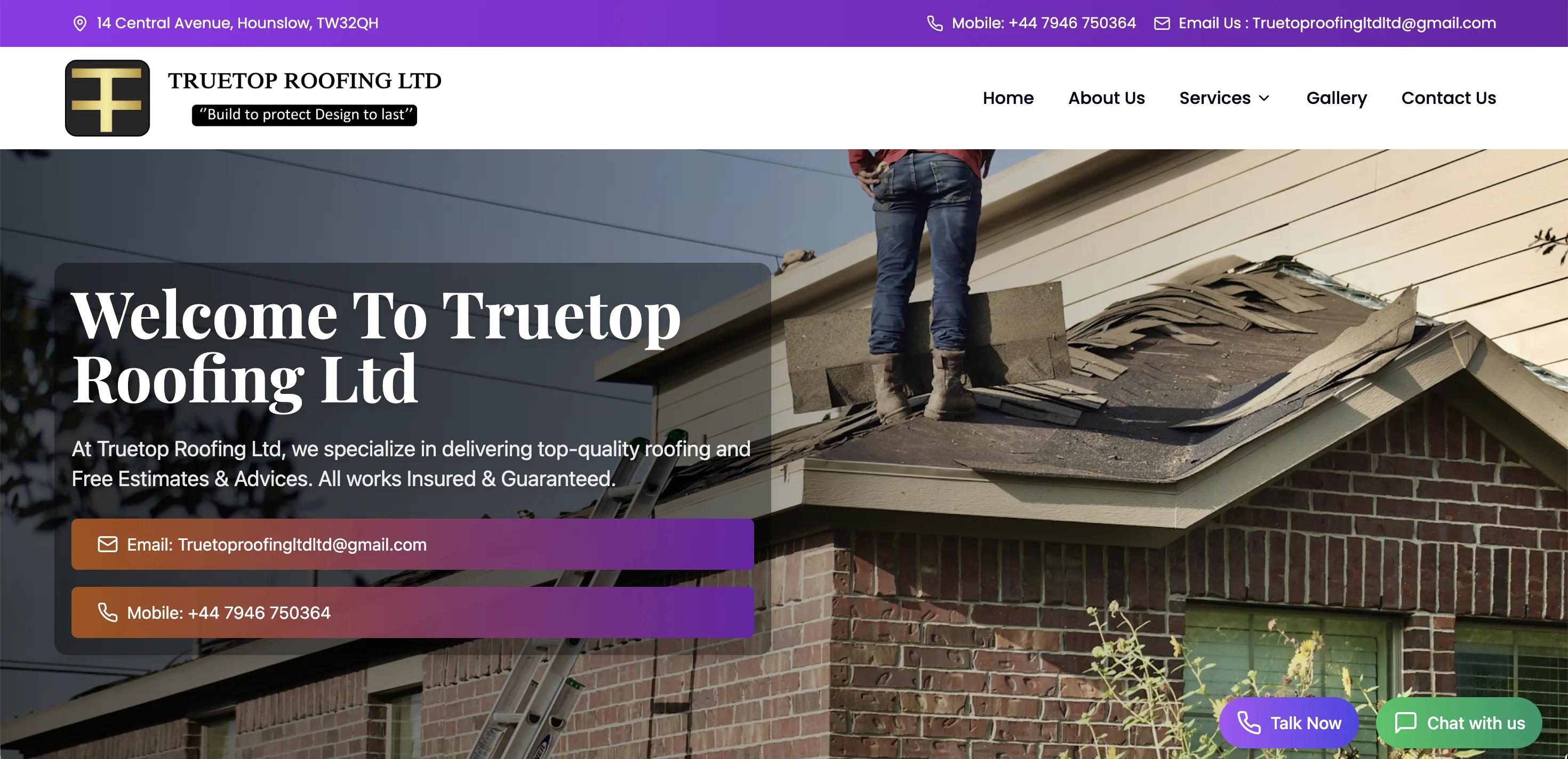 Truetop Roofing Ltd